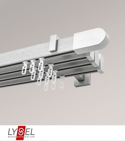 Lysel - SET Coral 160cm Multiträger 2-Lauf mit Endstücke Round in Silber