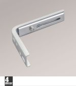 Vorschau Wandwinkel, verstellbar #0H weiß silber