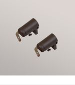 Vorschau 1 Paar Klemmträger #0V braun