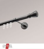 Vorschau Lysel - SET Opal Innenlauf 160cm Träger geschlossen mit Endstücke Konus in Weiß #1W titan