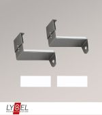 Vorschau Lysel - SET Adapter für Klemmstangen #1W titan