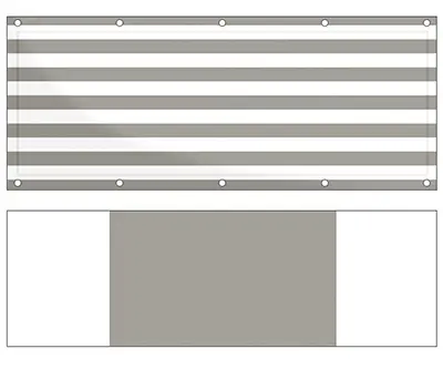 Balkon Sichtschutz bu-111 (Balkon Sichtschutz)