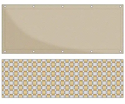 Balkon Sichtschutz bu-2130 (Balkon Sichtschutz)