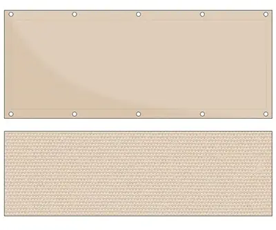 Balkon Sichtschutz bu-M143 (Balkon Sichtschutz)