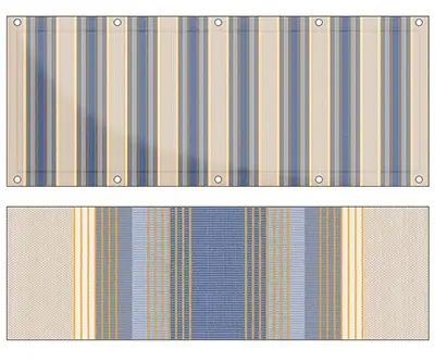 Balkon Sichtschutz bu-L482 (Balkon Sichtschutz)