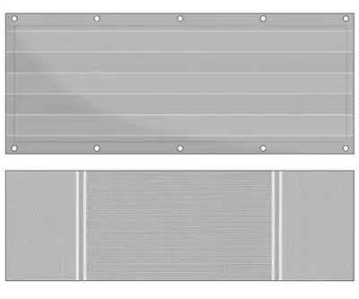 Balkon Sichtschutz bu-R200 (Balkon Sichtschutz)
