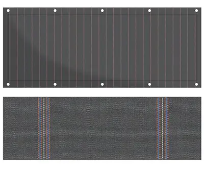 Balkon Sichtschutz bu-R376 (Balkon Sichtschutz)