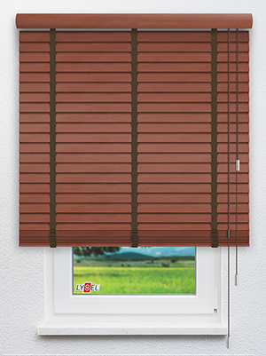 Jalousie Ma&szlig;anfertigung Holzjalousie 21RSW