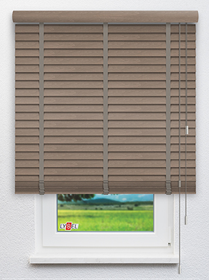 Jalousie Ma&szlig;anfertigung Holzjalousie 22RSW