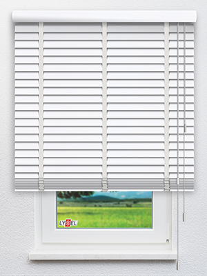 Jalousie Ma&szlig;anfertigung Holzjalousie 32RSW