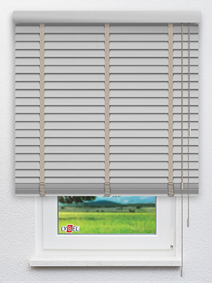 Jalousie Ma&szlig;anfertigung Holzjalousie 24RSW