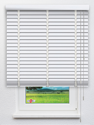 Jalousie Ma&szlig;anfertigung Holzjalousie 34RSW