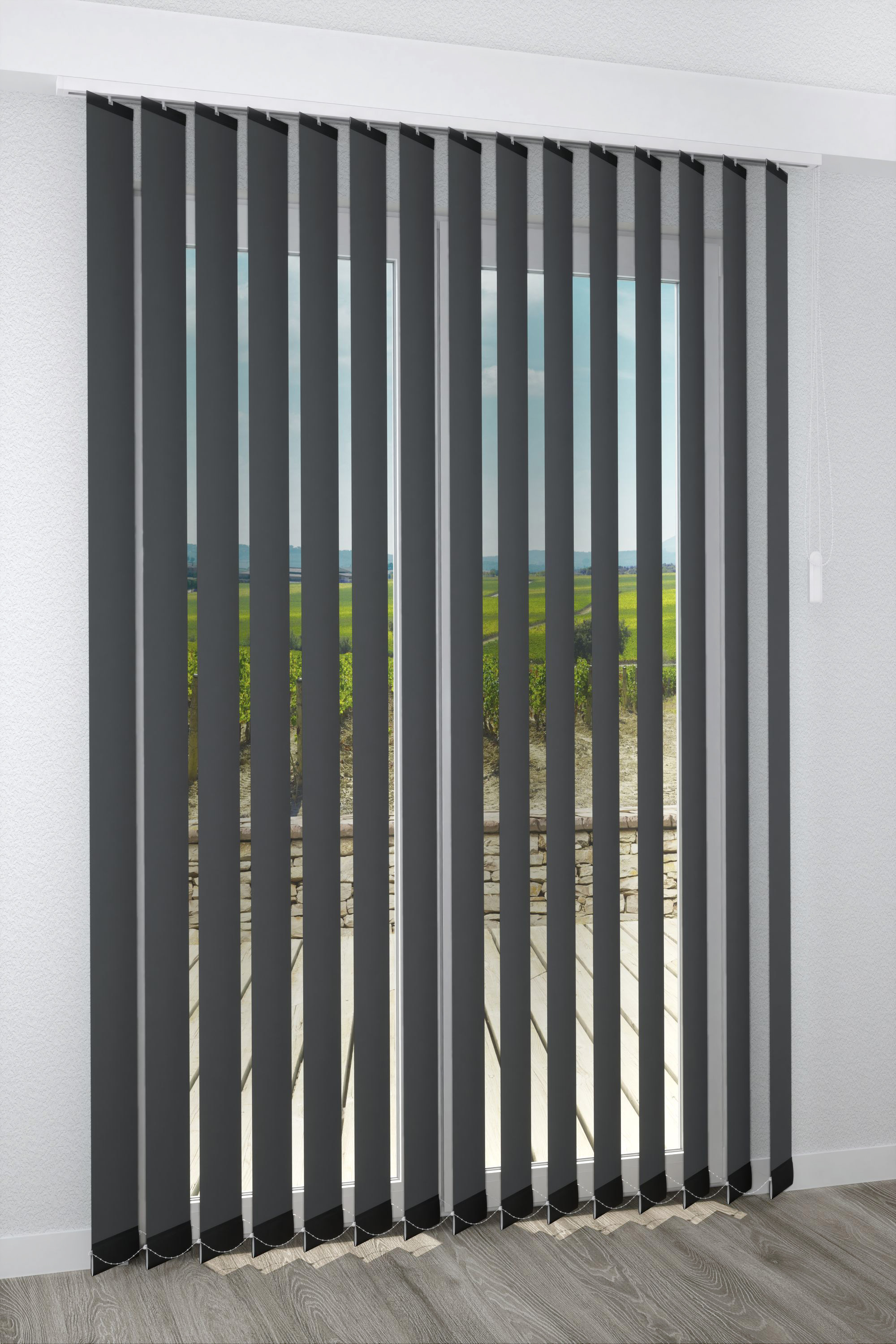 Detailansicht Lamelle Springfield Verdunkelung 1122