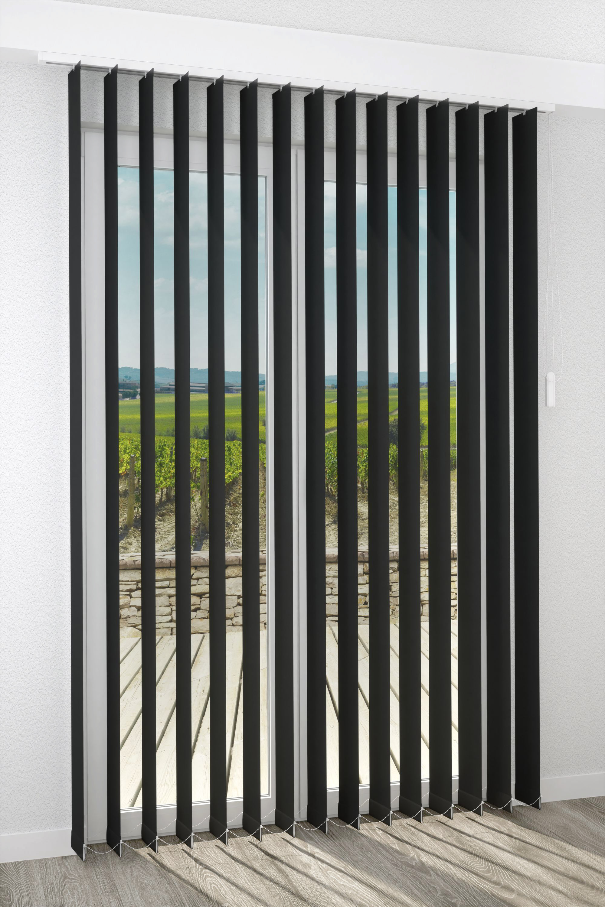 Detailansicht Lamelle Springfield Verdunkelung 1122