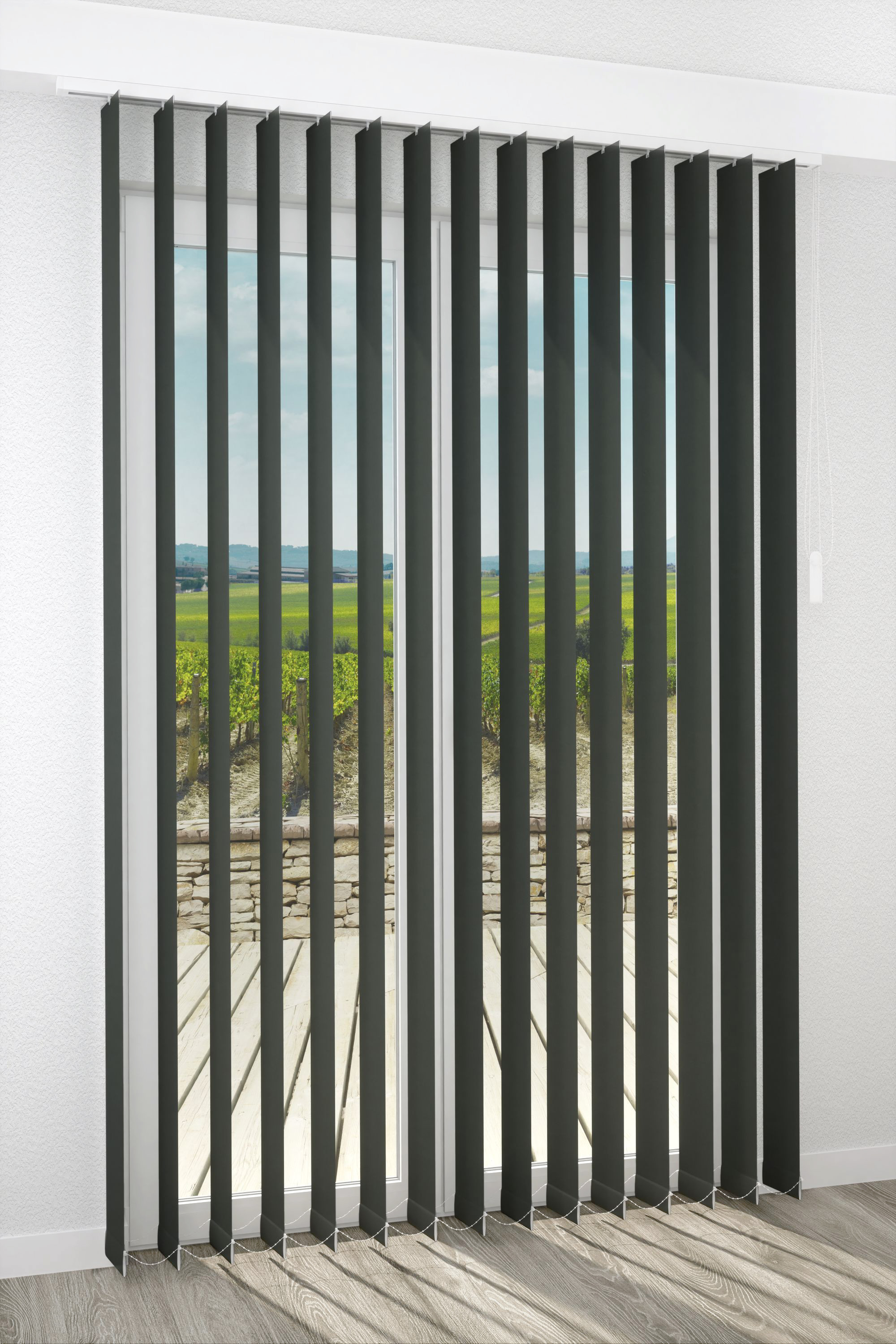 Detailansicht Lamelle Springfield Verdunkelung 1126