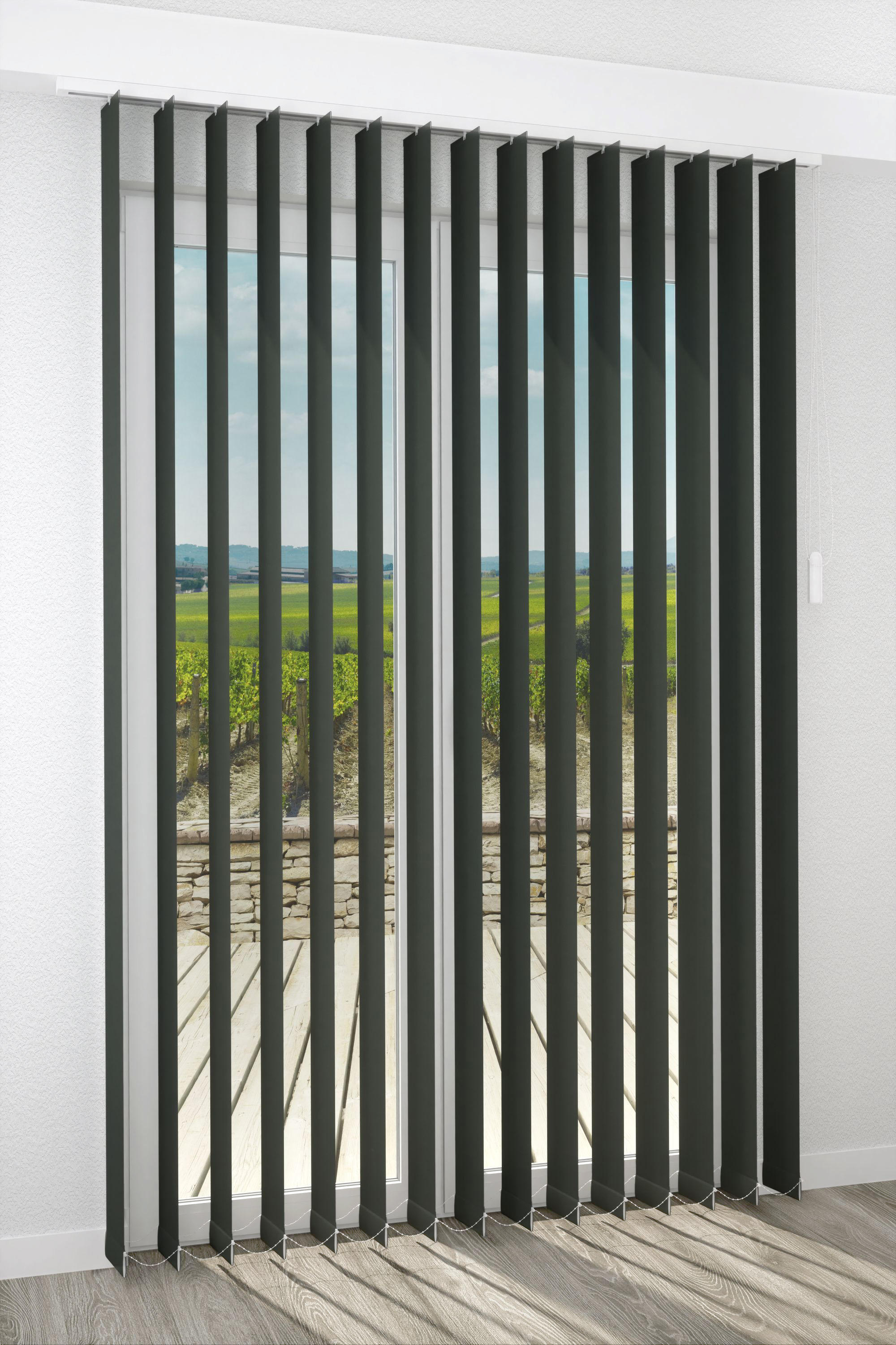 Detailansicht Lamelle Springfield Verdunkelung 1121