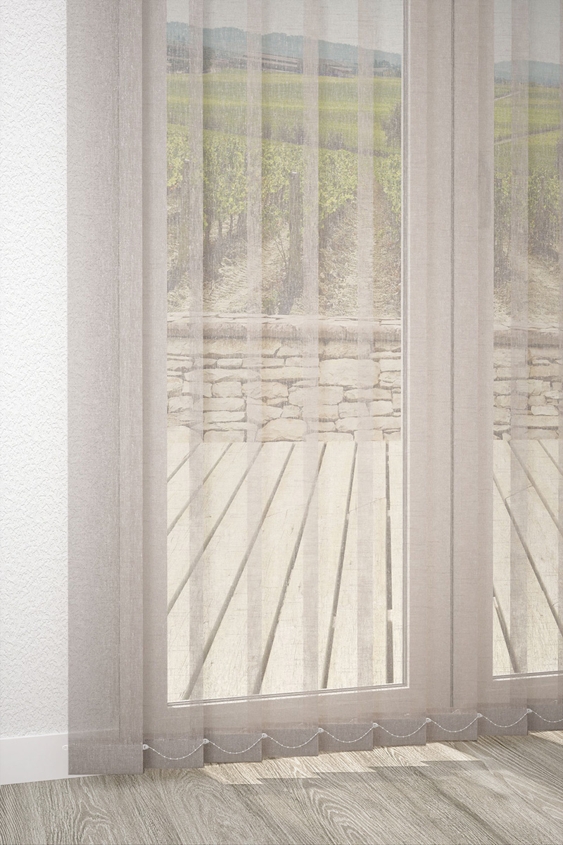 Stoff Lamellen Maßanfertigung Lamelle Chico 1116