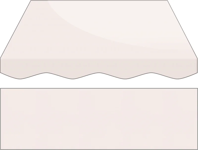 Markise Maßanfertigung Markise Texout Glänzend 1001