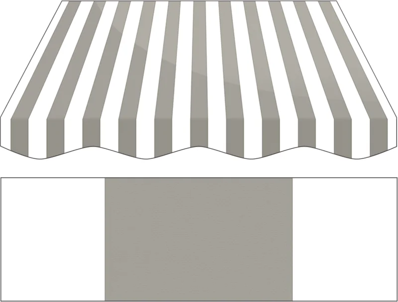 Markise Maßanfertigung Markise Texout Streifen 111