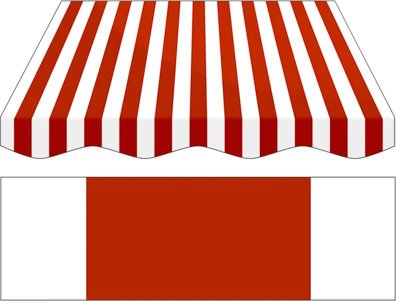Markise Maßanfertigung Markise Texout Streifen 274