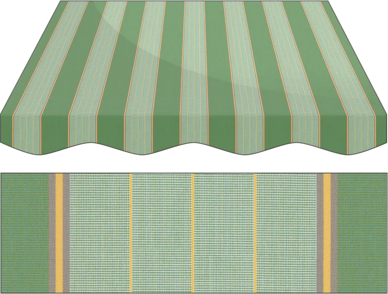 Markise Maßanfertigung Markise Irisun Fantasie Verdi L485