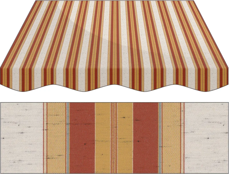 Markise Maßanfertigung Markise Irisun Fantasie Marroni Z522