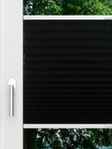 LYSEL HOME Plissee 240A Oliv Krepp Pearl Fensteransicht