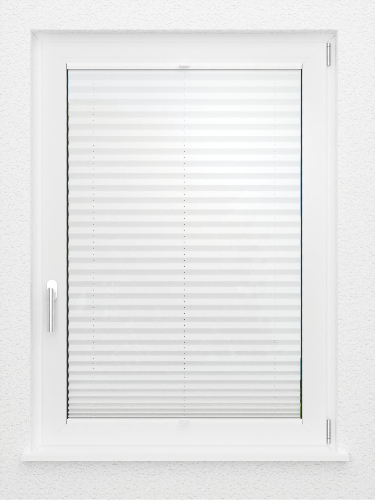 Detailansicht LYSEL HOME Plissee 205A Oliv Krepp