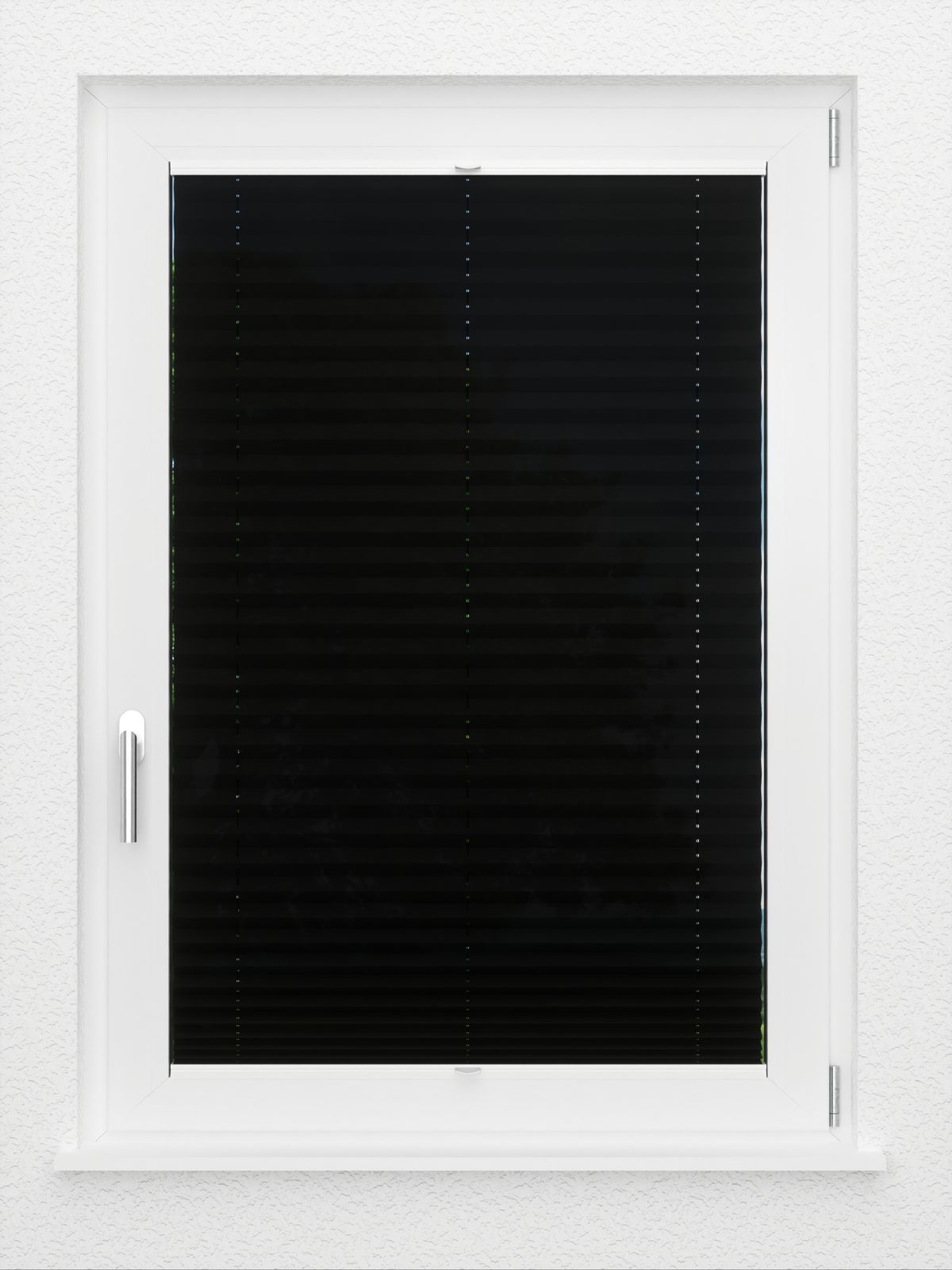 Detailansicht LYSEL HOME Plissee 138A Oliv Krepp