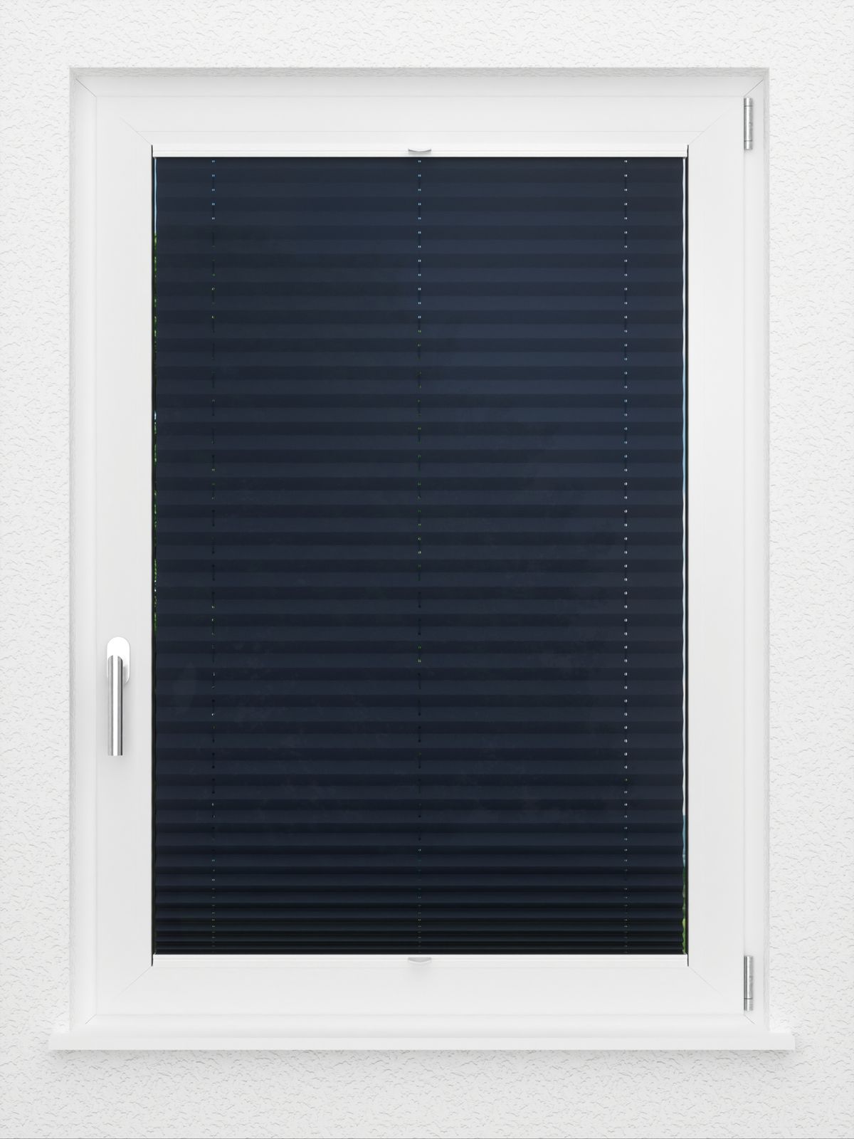 Detailansicht LYSEL HOME Plissee 237A Oliv Krepp