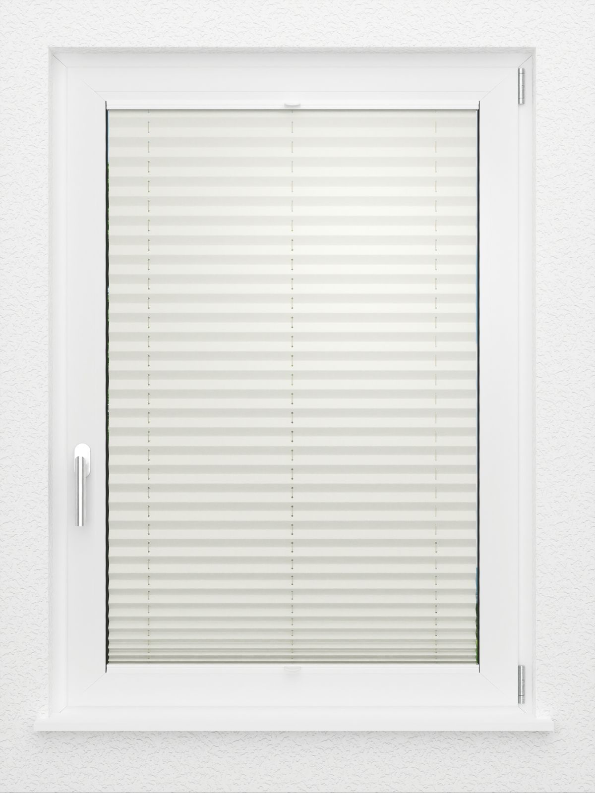 Detailansicht LYSEL HOME Plissee 219A Oliv Krepp BO