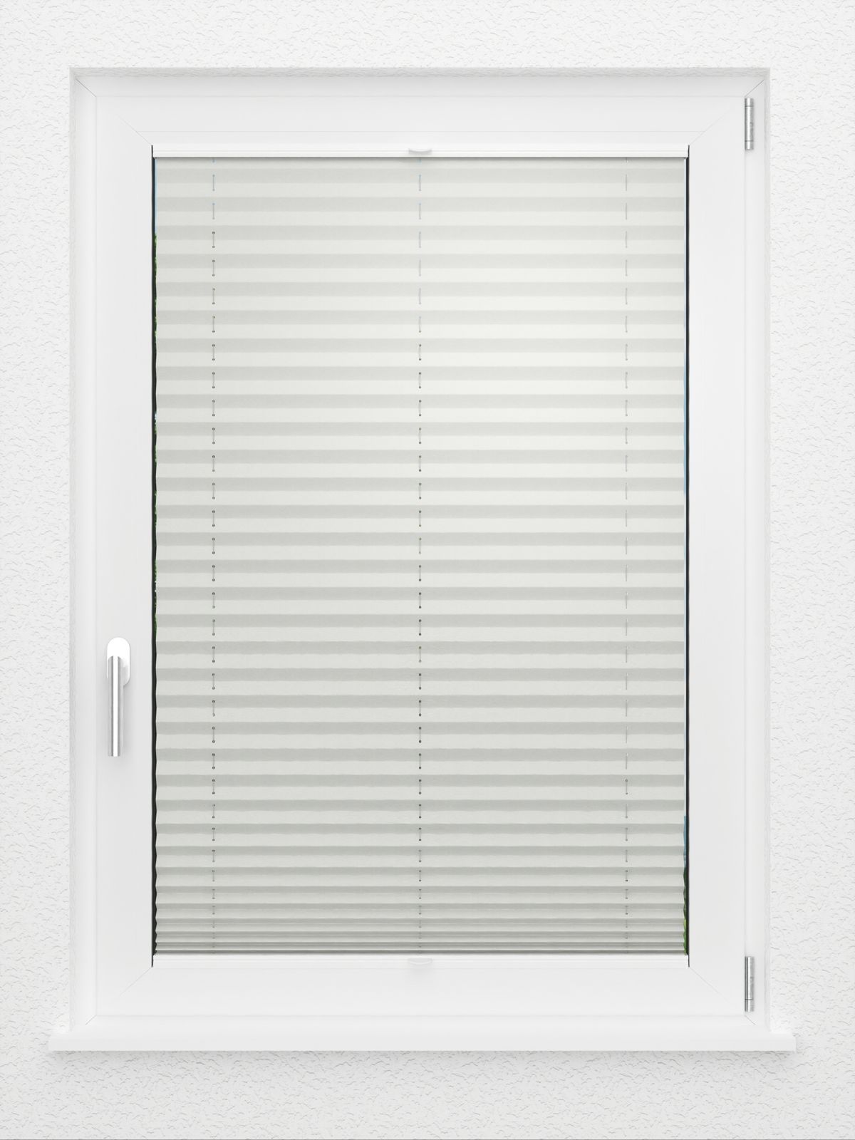 Detailansicht LYSEL HOME Plissee 201A Oliv Krepp BO