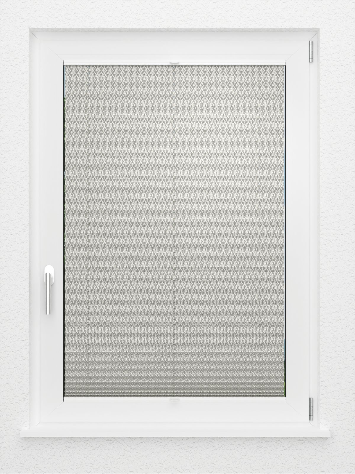 Detailansicht LYSEL HOME Plissee 210A Oliv Krepp