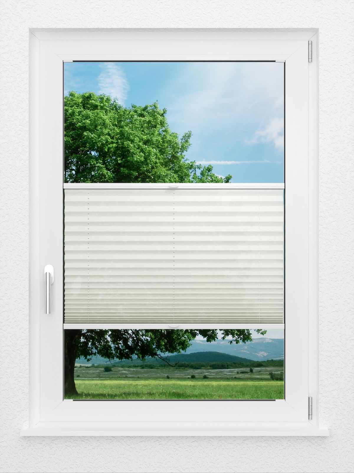 Detailansicht LYSEL HOME Plissee 108A Svea Crush