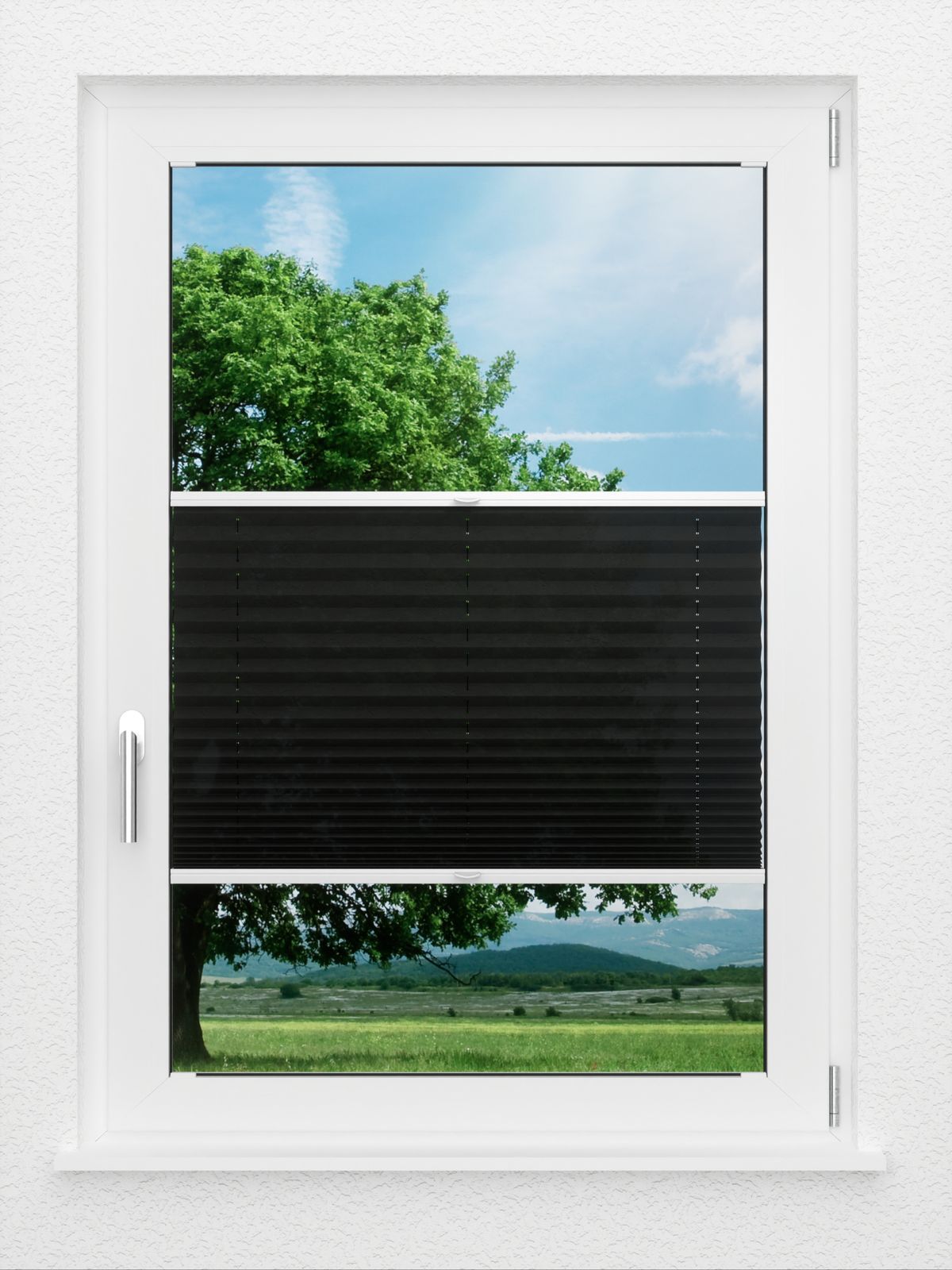 Detailansicht LYSEL HOME Plissee 130A Svea Crush