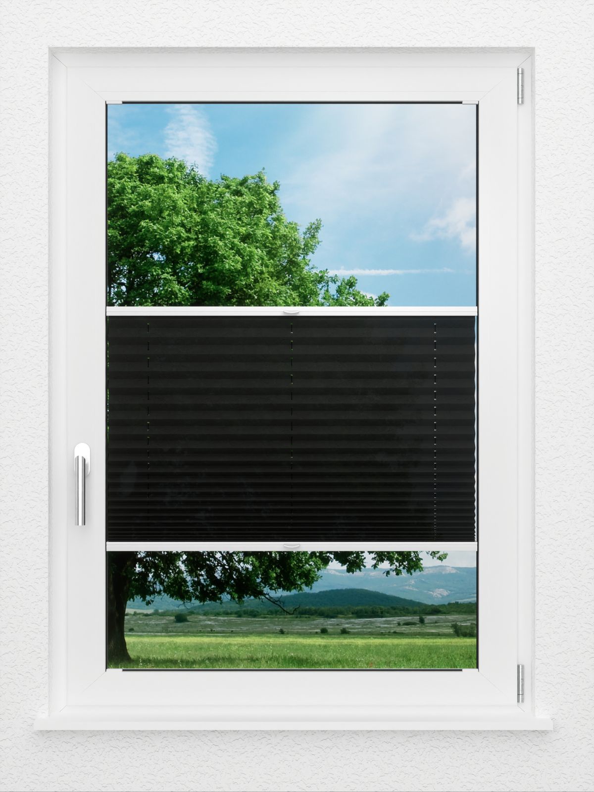 Detailansicht LYSEL HOME Plissee 131A Svea Crush