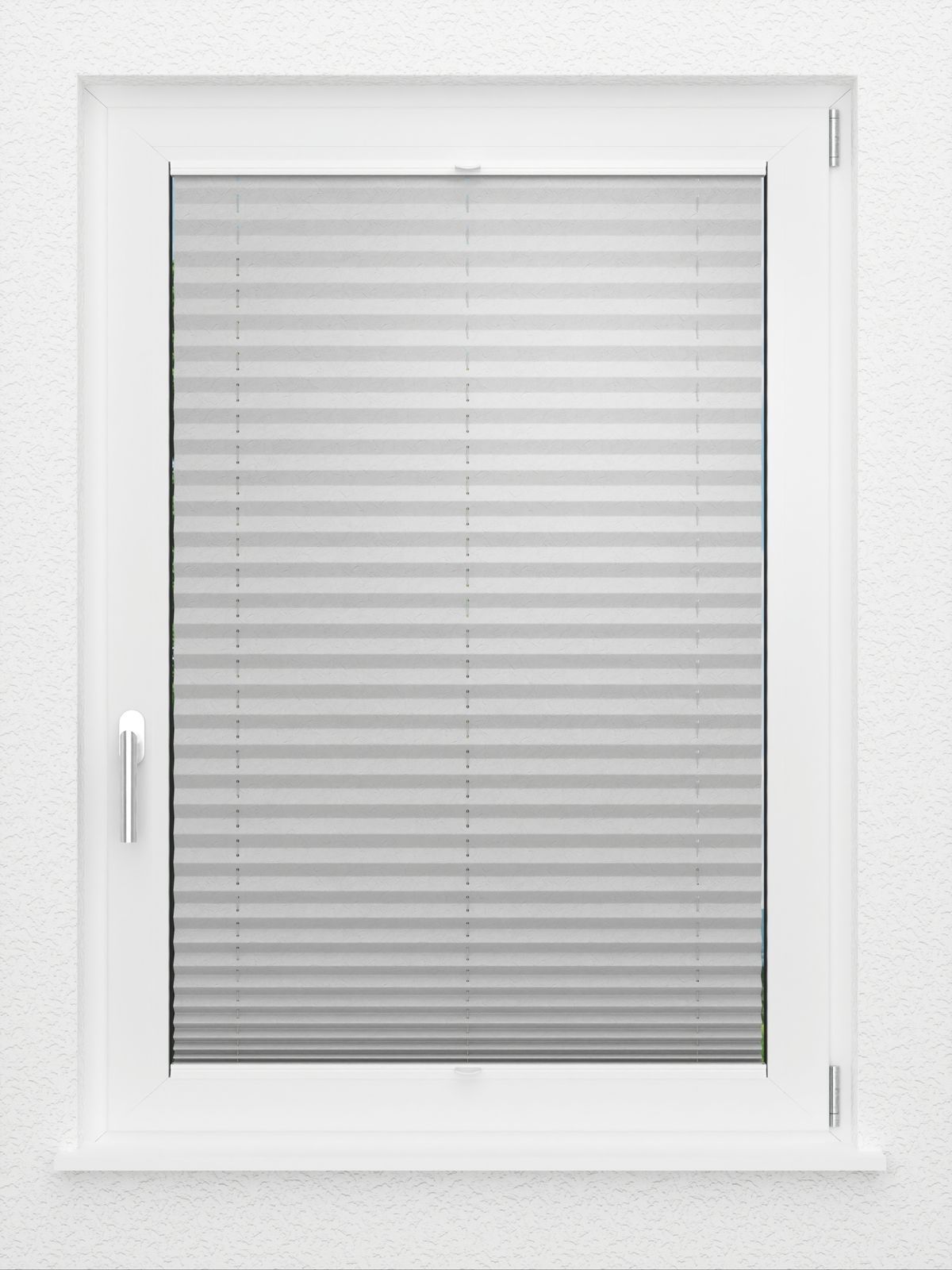 Detailansicht LYSEL HOME Plissee 239A Jarl Crush Pearl