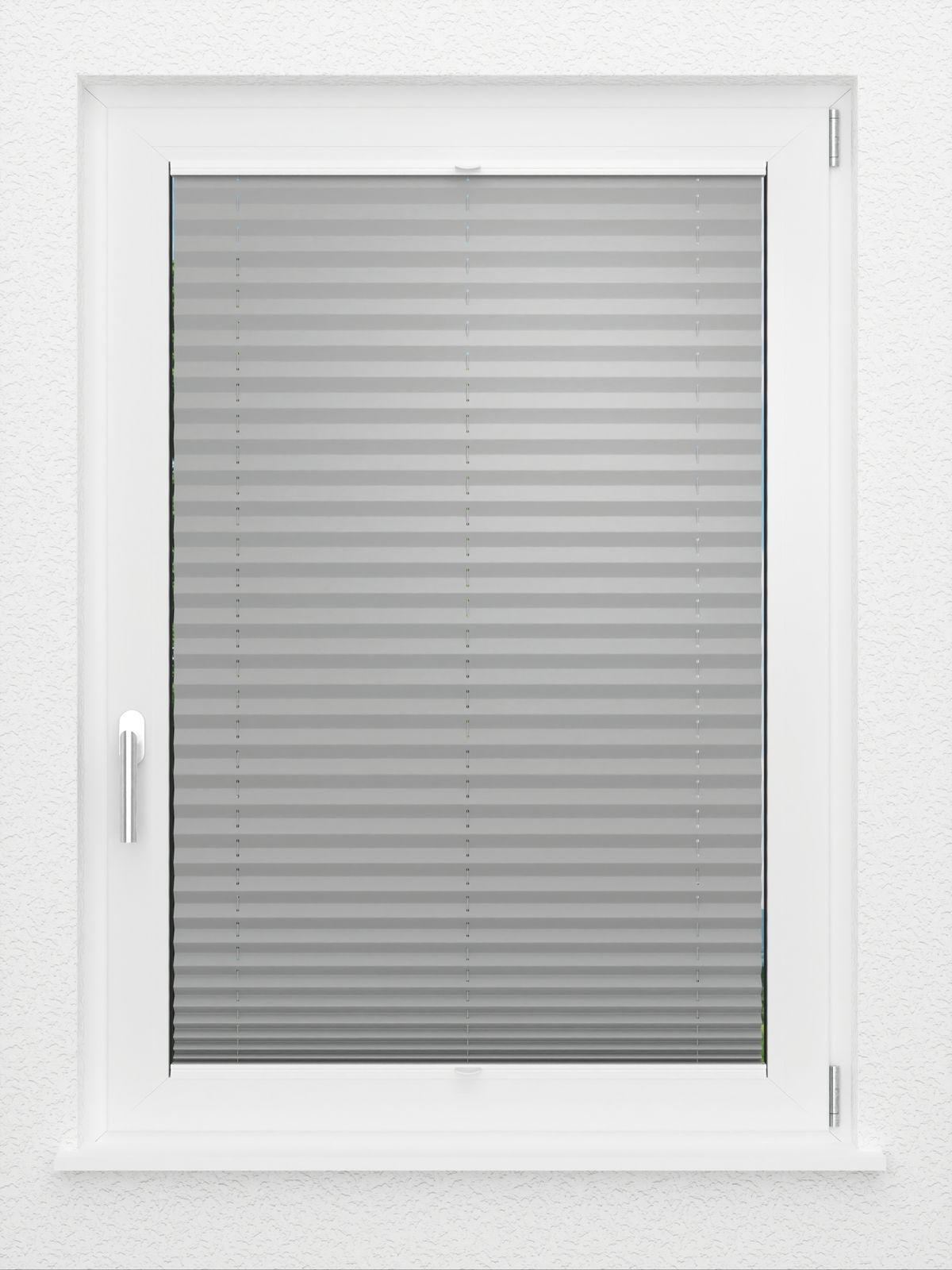 Detailansicht LYSEL HOME Plissee 214A Simo Pearl