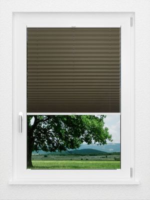 Preview LYSEL HOME Plissee 236A Oliv Krepp 1