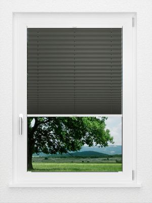 Preview LYSEL HOME Plissee 202A Oliv Krepp BO 1