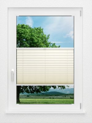 Preview LYSEL HOME Plissee 101A Oliv Krepp Pearl 0