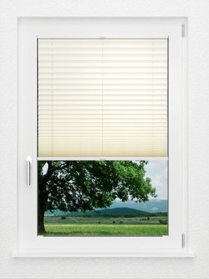 Preview LYSEL HOME Plissee 101A Oliv Krepp Pearl 1