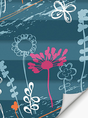 Stoff Plissee Ma&szlig;anfertigung Dolomiten 2148