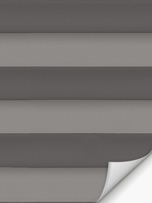 Stoff Plissee Ma&szlig;anfertigung Milano Dark 3090