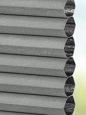 Stoff Plissee Ma&szlig;anfertigung DUETTE® Bergamo Dark 3766