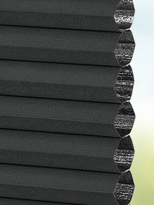 Stoff Plissee Ma&szlig;anfertigung DUETTE® Bergamo Dark 3768