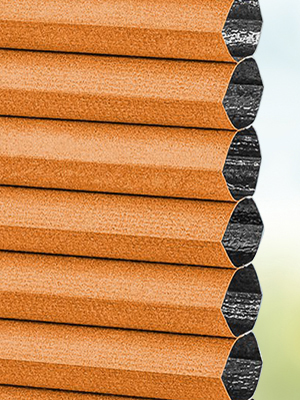 Stoff Plissee Ma&szlig;anfertigung DUETTE® Bergamo Dark 3771