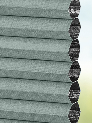 Stoff Plissee Ma&szlig;anfertigung DUETTE® Bergamo Dark 3781