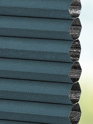 Stoff Plissee Ma&szlig;anfertigung DUETTE® Bergamo Dark 3782