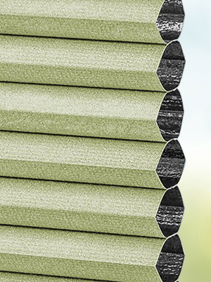 Stoff Plissee Ma&szlig;anfertigung DUETTE® Bergamo Dark 3784